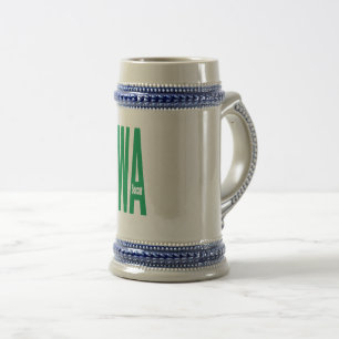 WASHINGTON SOCCER gray slut Beer Stein