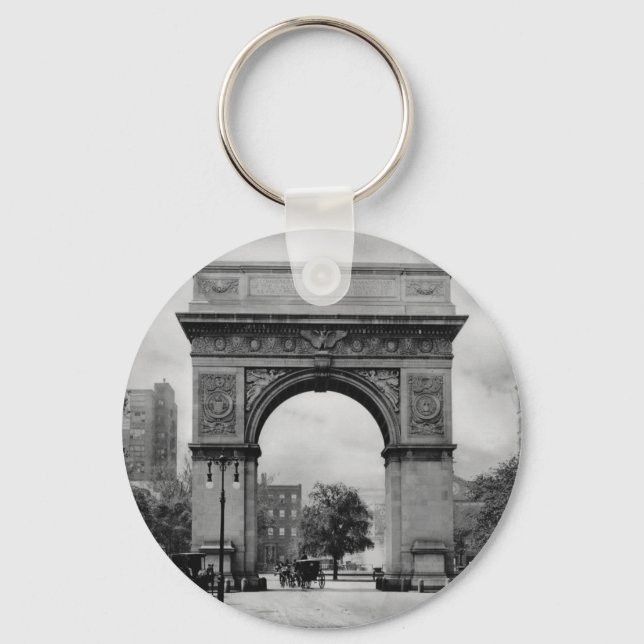 Washington Square Arch Keychain (Front)