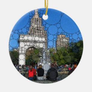 Washington Square Park New York Ceramic Ornament