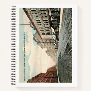 Washington St., Hoboken, New Jersey Vintage Notebook