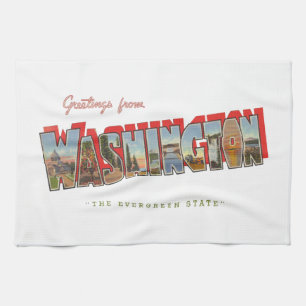 Washington State (5) Kitchen Towel