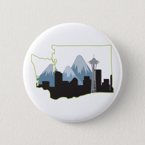 Washington State Button