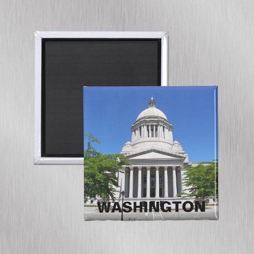 Washington State Capitol Building Photo Magnet