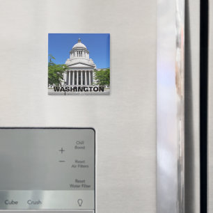 Washington State Capitol Building Photo Magnet