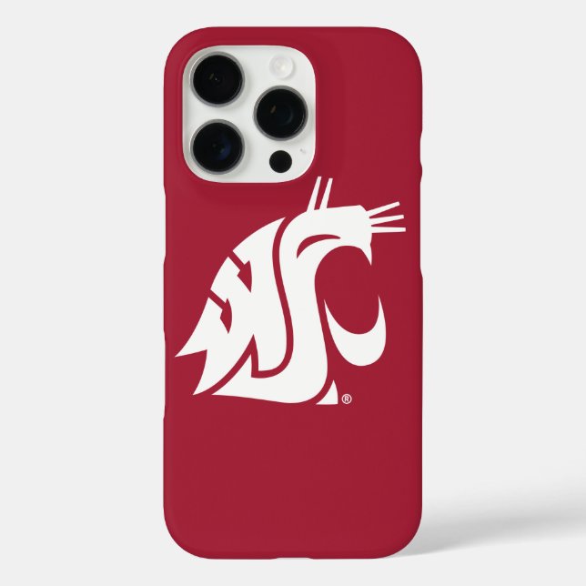 Washington State Cougar Case-Mate iPhone Case (Back)