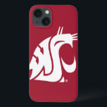 Washington State Cougar iPhone 13 Case<br><div class="desc">Check out these official Washington State Cougar products! All of these products are customizable with your name, club, sport, or class year on Zazzle.com. Show off your Cougar pride by getting your WSU gear here. These products make perfect gifts for the Washington State student, alumni, family, friend, or fan in...</div>