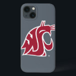Washington State Cougar iPhone 13 Case<br><div class="desc">Check out these official Washington State Cougar products! All of these products are customizable with your name, club, sport, or class year on Zazzle.com. Show off your Cougar pride by getting your WSU gear here. These products make perfect gifts for the Washington State student, alumni, family, friend, or fan in...</div>