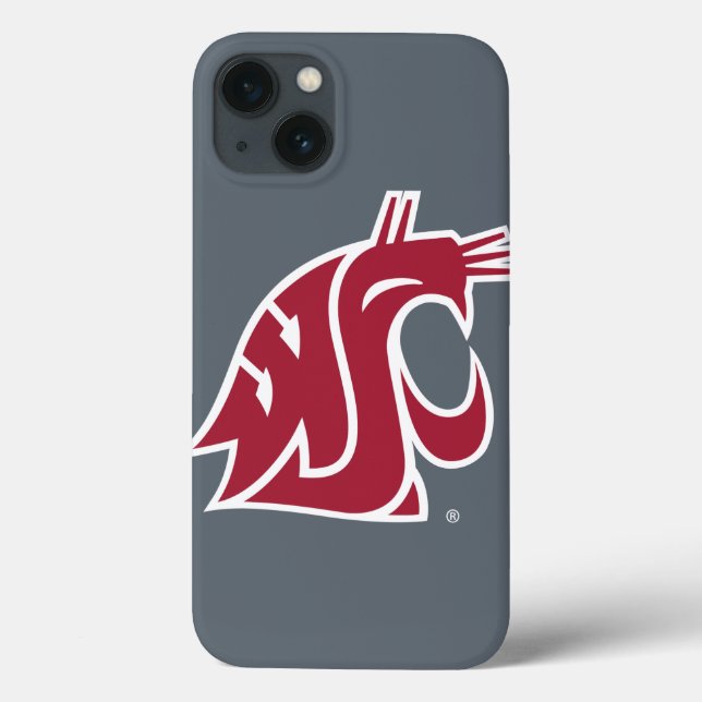 Washington State Cougar Case-Mate iPhone Case (Back)