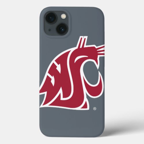 Washington State Cougar iPhone 13 Case