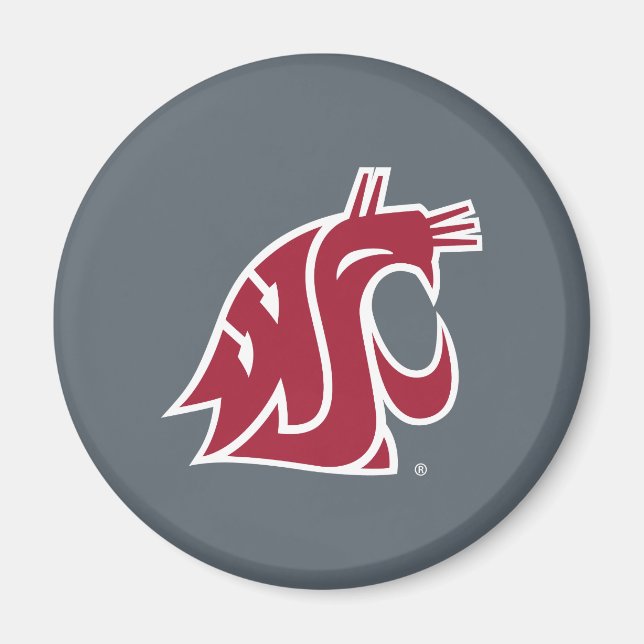 Washington State Cougar Magnet (Front)