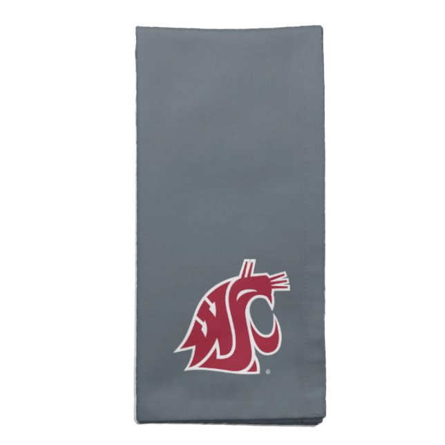 Washington State Cougar Napkin (Folded)