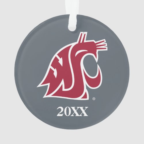 Washington State Cougar Ornament