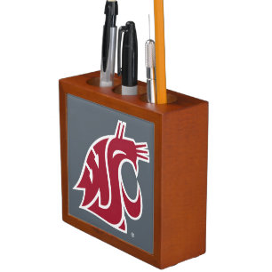 Washington State Cougar Pencil/Pen Holder