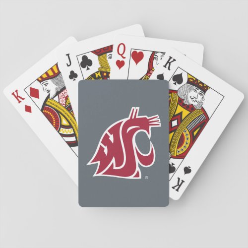 Washington State Cougar Poker Cards