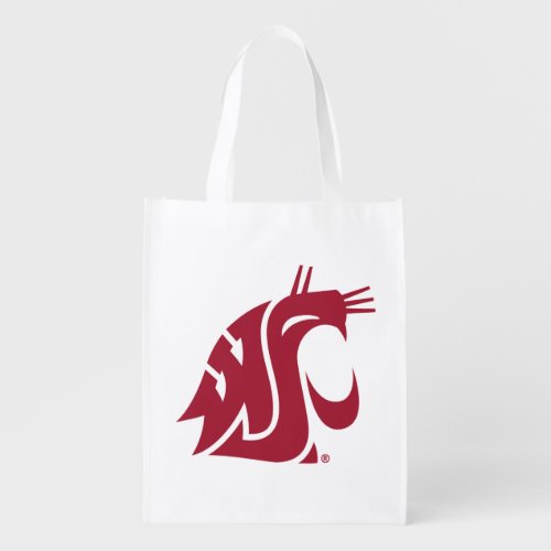 Washington State Cougar Reusable Grocery Bag