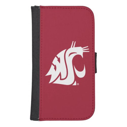 Washington State Cougar Samsung S4 Wallet Case