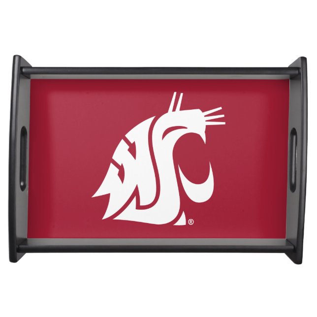 Washington State Cougar Serving Tray (Front)