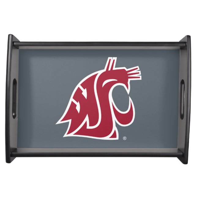 Washington State Cougar Serving Tray (Front)