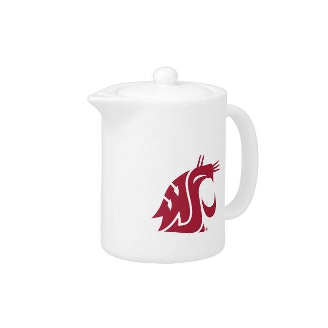 Washington State Cougar Teapot (Right)