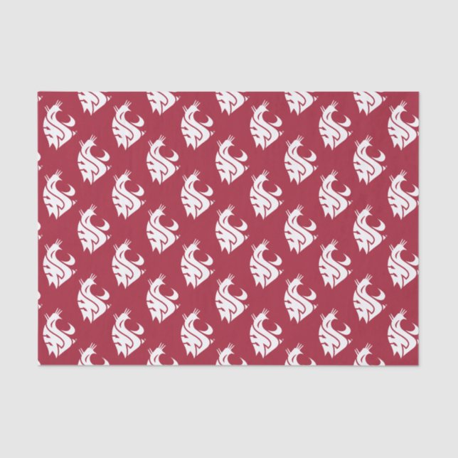 Washington State Cougar Tissue Paper (Front)