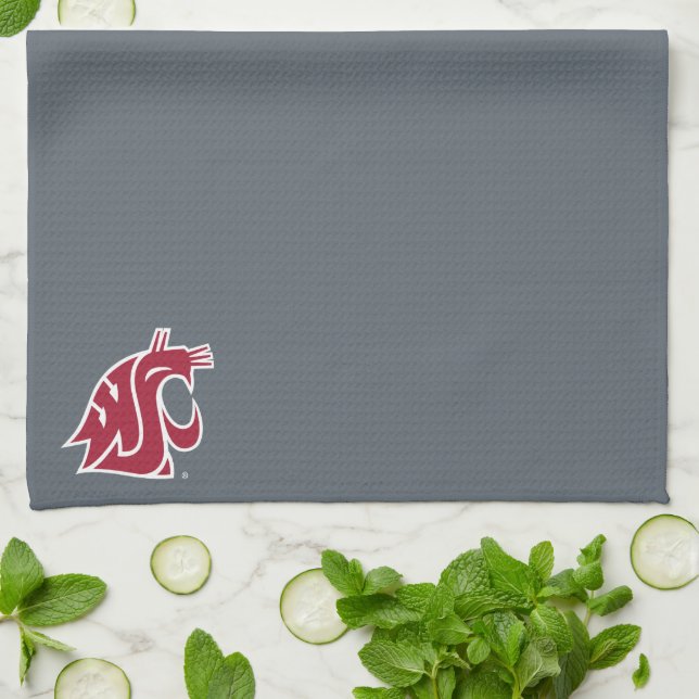 Washington State Cougar Towel (Folded)
