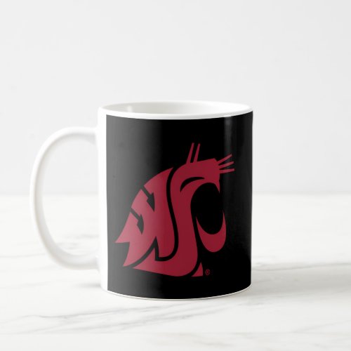 Washington State Cougars Icon Primary Officially L Coffee Mug