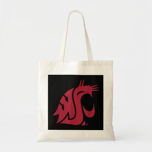Washington State Cougars Icon Primary Officially L Tote Bag