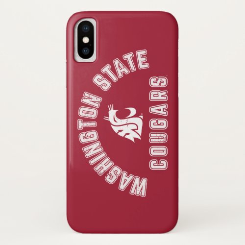 Washington State Cougars _ Vintage iPhone X Case