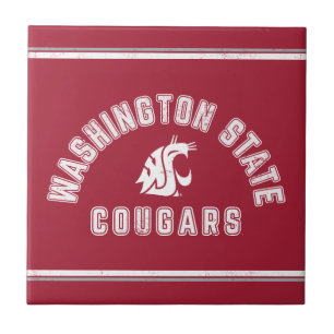 Washington State Cougars - Vintage Ceramic Tile