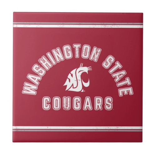 Washington State Cougars _ Vintage Ceramic Tile