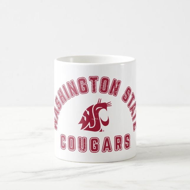 Washington State Cougars - Vintage Coffee Mug (Center)