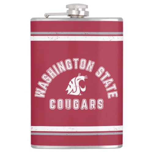 Washington State Cougars _ Vintage Flask