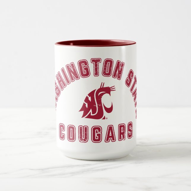 Washington State Cougars - Vintage Mug (Center)