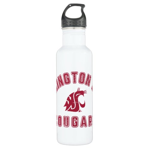 Washington State Cougars _ Vintage Stainless Steel Water Bottle