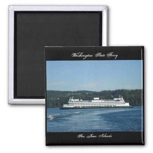 Washington State Ferry San Juan Islands Magnet