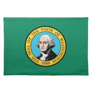 Washington State Flag American MoJo Placemat
