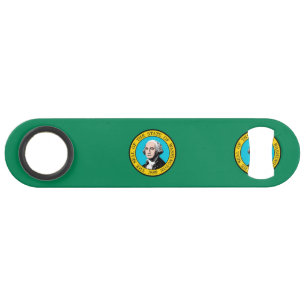 Washington State Flag Design Bar Key