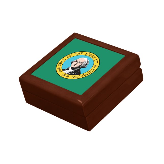 Washington State Flag Gift Box (Side)