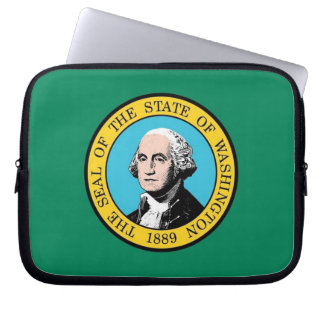Washington State Flag Laptop Sleeve