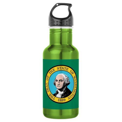 Washington  State Flag Liberty Bottle