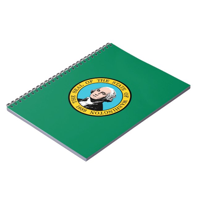 Washington State Flag Notebook (Left Side)
