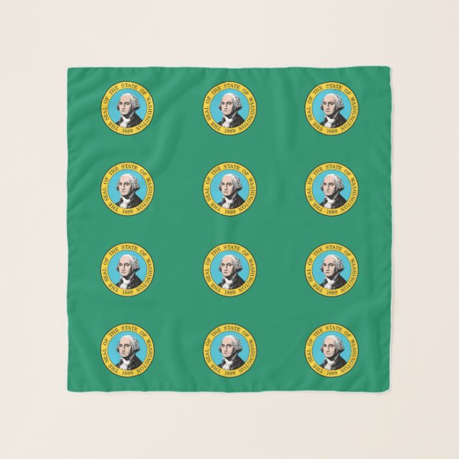 Washington State Flag Scarf (Front)