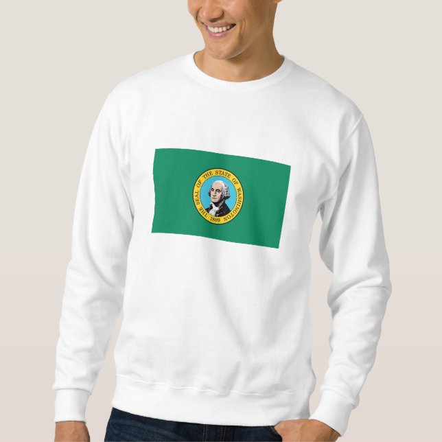 Washington State Flag Sweatshirt (Front)