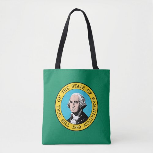 Washington State Flag Tote Bag
