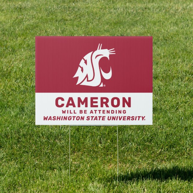 Washington State Future Graduate Sign (Insitu)