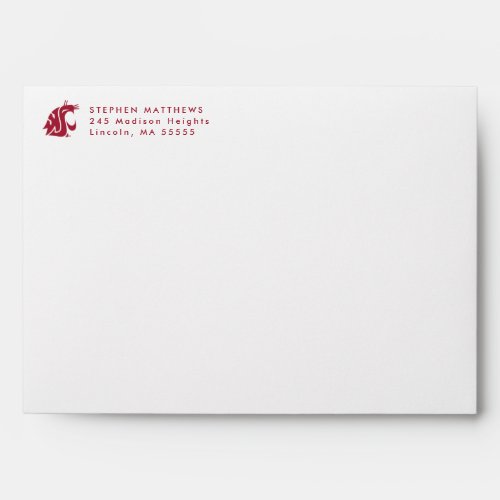 Washington State Graduate Envelope
