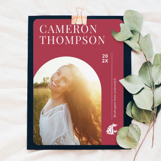 Washington State Graduate Invitation