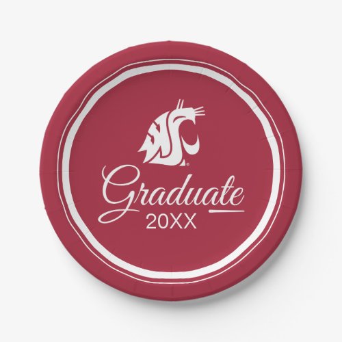 Washington State Graduate Paper Plates