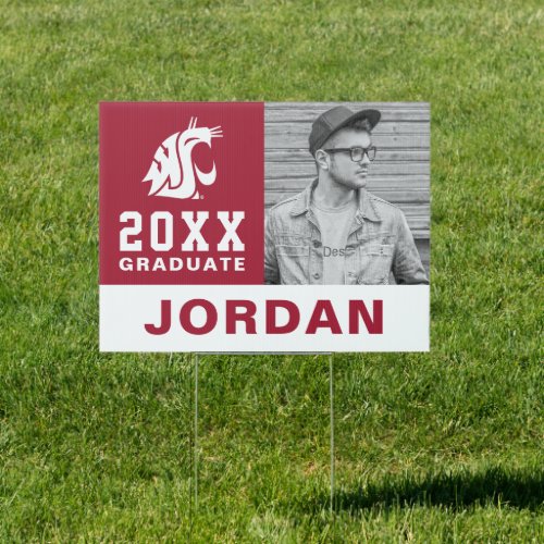 Washington State Graduate Sign