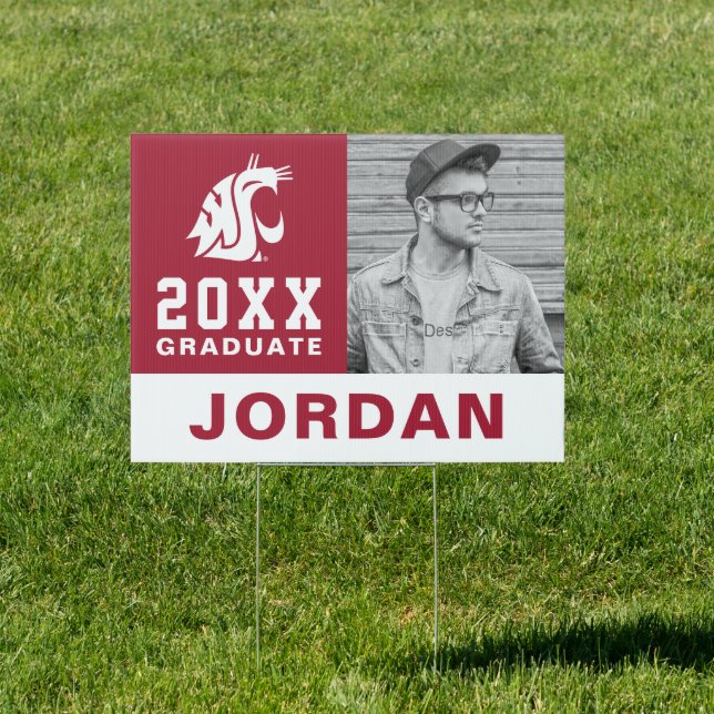 Washington State Graduate Sign (Insitu)